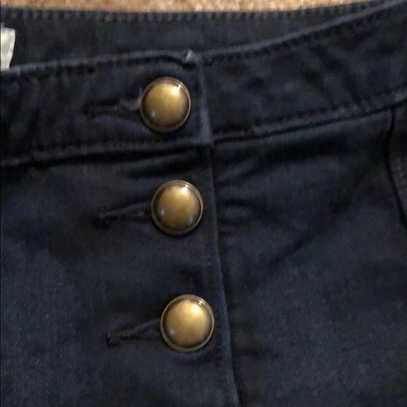 Navy denim shorts - Picture 2 of 3